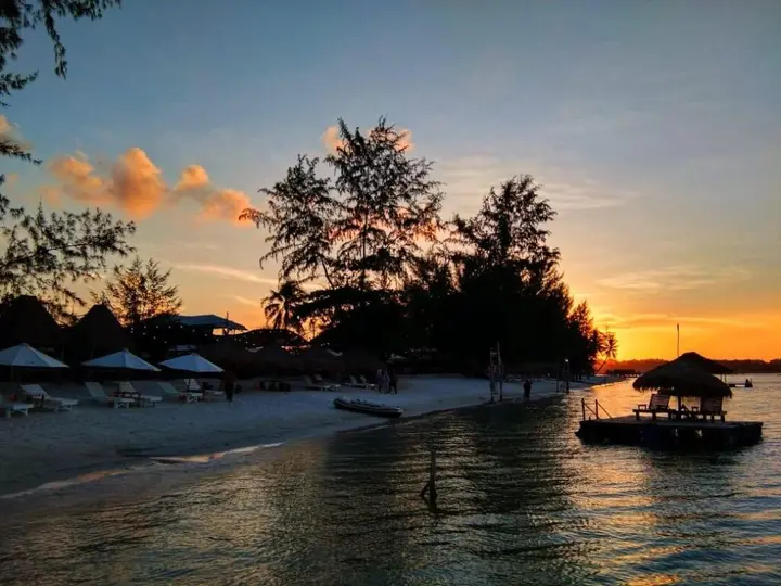 Остров Пеньенгат: Madu Tiga Beach & Resort