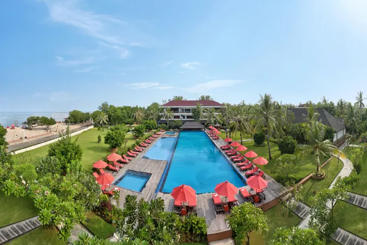 Гили Траванган: Ombak Sunset Villas
