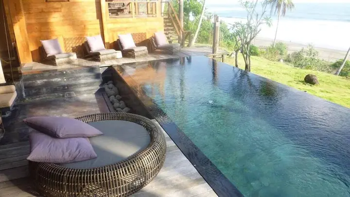 Селемадег: Villa With 4 Bedrooms in Kabupaten de Tabanan, With Wonderful sea View