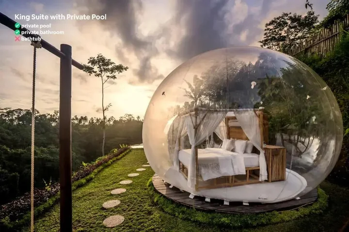 Тампак Сиринг: Romantic Bubble Dome Ubud