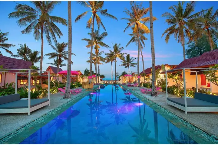 Гили Аир: Hotel Pinkcoco Gili Air