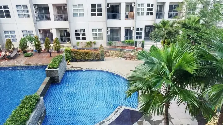 Legok: Homey 1BR Saveria Apartment near AEON Mall & ICE BSD
