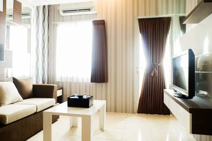 Cozy 2BR Apartment with City View at Pavilion Permata — фото 5