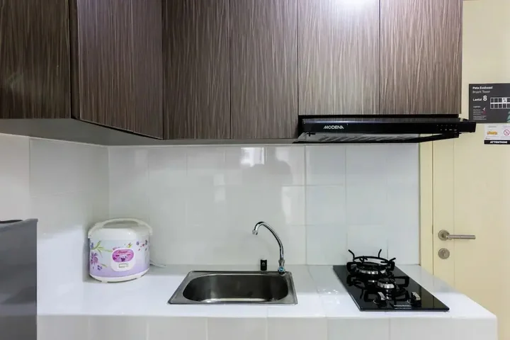 Legok: Minimalist 2BR Apartment at M-Town Residence