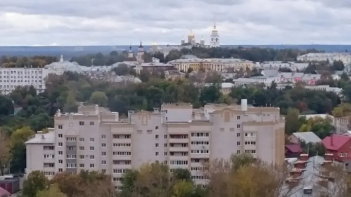 Владимир: Апартаменты с видом на центр Владимира