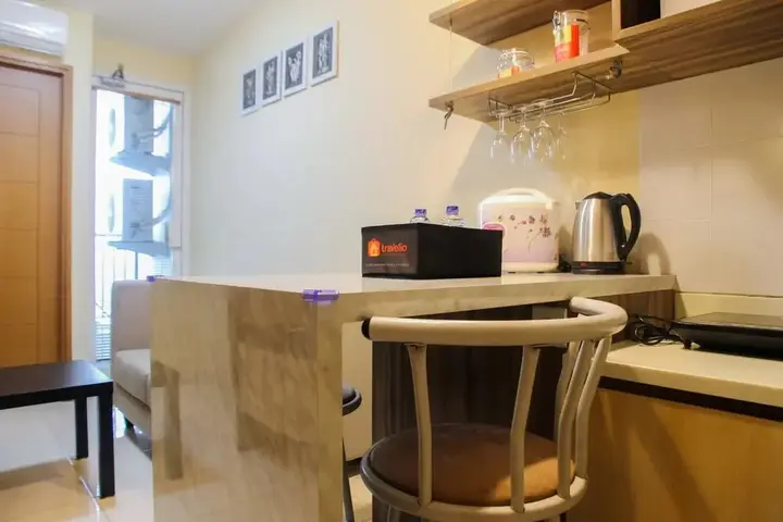 Депок: Modern 1BR with Sofa Bed @ Cinere Bellevue Apartment