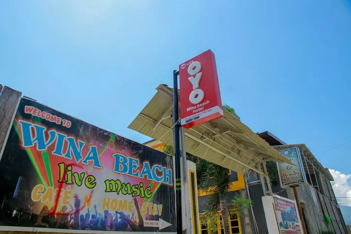 Палу: OYO 1278 Wina Beach Hotel