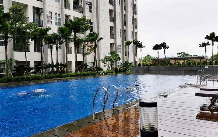 Legok: Elegant and Comfy 1BR Saveria Apartment near ICE BSD By Travelio