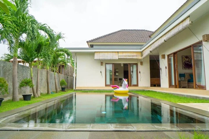 Керобокан: Villa with 3 Bedrooms in Kabupaten Badung, with Private Pool, Enclosed Garden And Wifi - 3 Km From the Beach