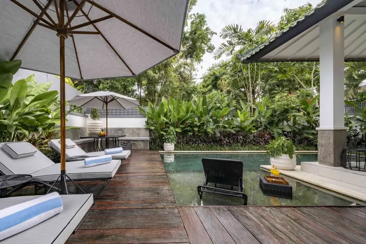 Кута: Вилла Gang Bima - Unique Retro Seminyak Private Mansion