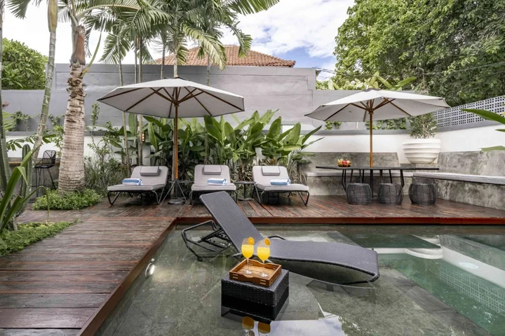 Кута: Вилла Gang Bima - Unique Retro Seminyak Private Mansion