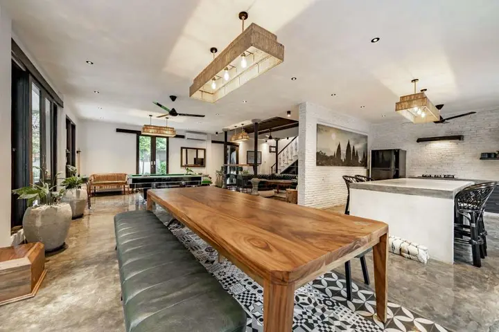 Кута: Вилла Gang Bima - Unique Retro Seminyak Private Mansion