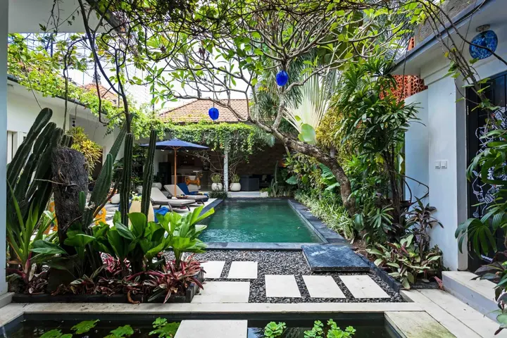 Керобокан: Вилла Casa-Retro Courtyard