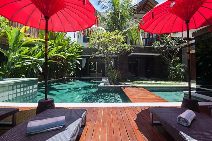 Кута: Luxury Villa in Bali near Beach, Bali Villa 2024