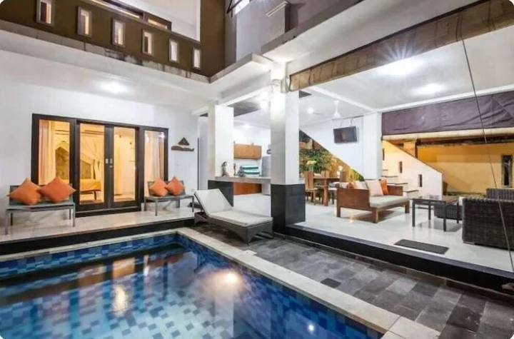 Кута: SMV -3BRPOL- JMPIRNG · 3BR Private Pool Walk to Beach and Shops Legian