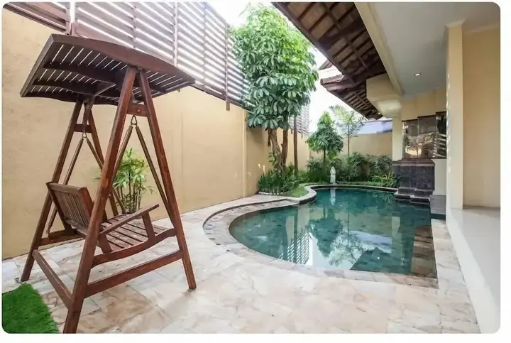 Кута: 4 Bathroom Private Pool Villa near Seminyak Beach Bali