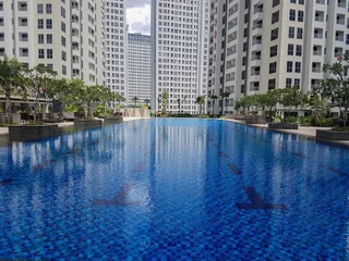 Legok: Cozy and Graceful 1BR Apartment at M-Town Signature
