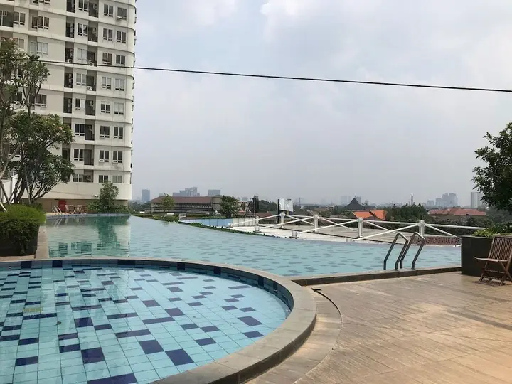 Депок: Well Appointed 1BR Apartment at Cinere Bellevue Suites