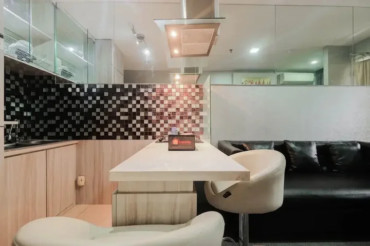 Депок: Well Appointed 1BR Apartment at Cinere Bellevue Suites