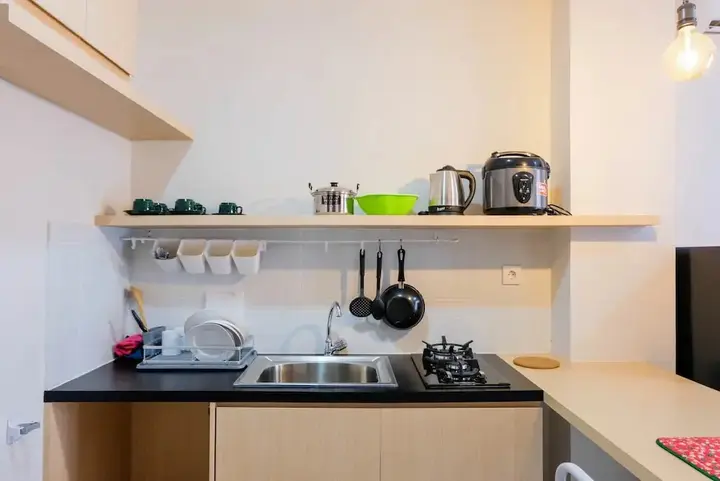 Legok: Warm and Relax 1BR at Asatti Garden House Apartment