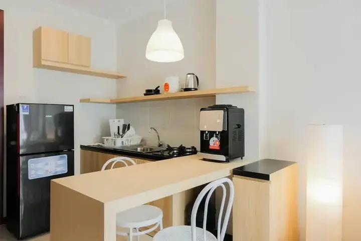 Legok: Homey and Simple 1BR at Asatti Apartment
