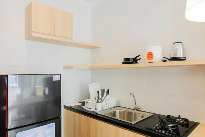 Legok: Homey and Simple 1BR at Asatti Apartment