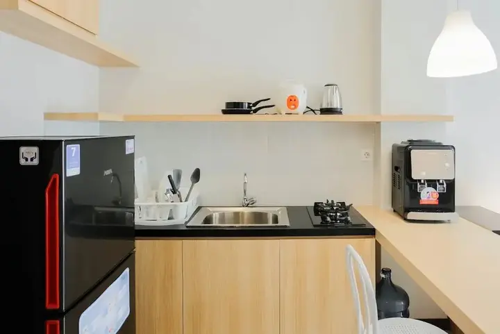 Legok: Homey and Simple 1BR at Asatti Apartment