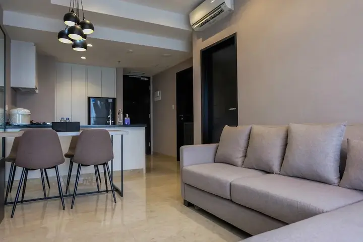 Fully Furnished 1BR at The Branz BSD Apartment — фото 3
