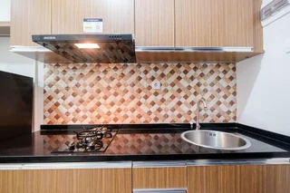Депок: Warm and Homey 1BR Apartment at Atlanta Residences By Travelio
