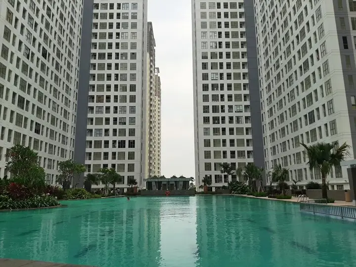 Legok: Wonderful Studio Apartment With City View At M-Town Residence