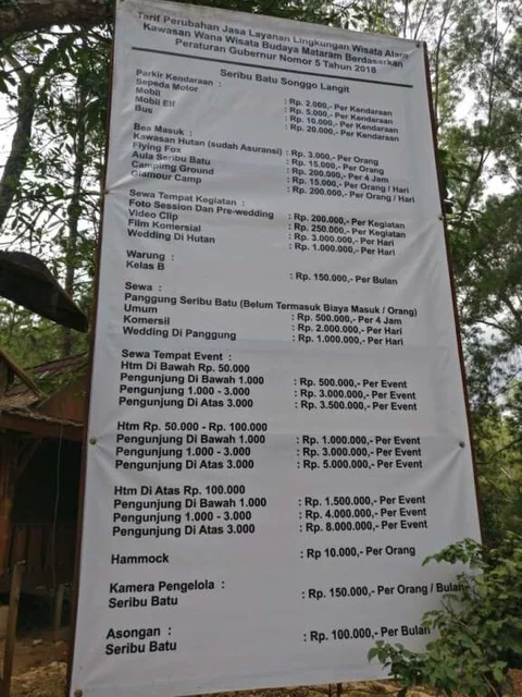 Батуретно: Seribu Batu Songgo Langit Resort & Camp