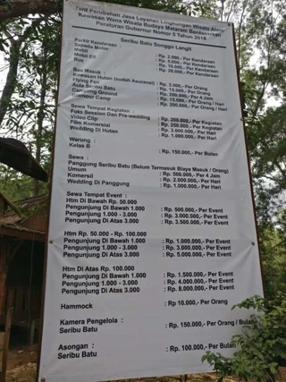 Батуретно: Seribu Batu Songgo Langit Resort & Camp