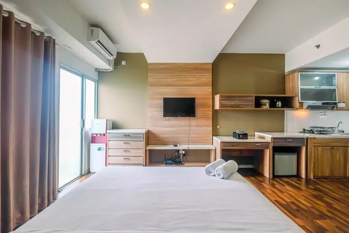 Modern and Cozy Studio Park View Condominium Apartment — фото 5