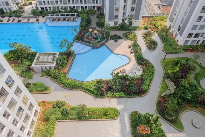 Legok: Comfortable 2BR Apartment Serpong M-Town Residence