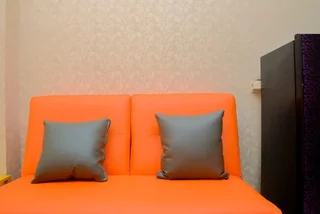 Джакарта: Minimalist 1BR with Pool View at Bassura City Apartment