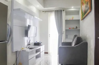 Legok: Minimalist & Modern 1BR Apartment at Scientia Residence