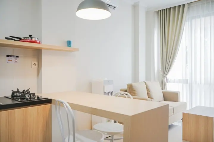 Legok: Warm and Simple 1BR at Asatti Apartment