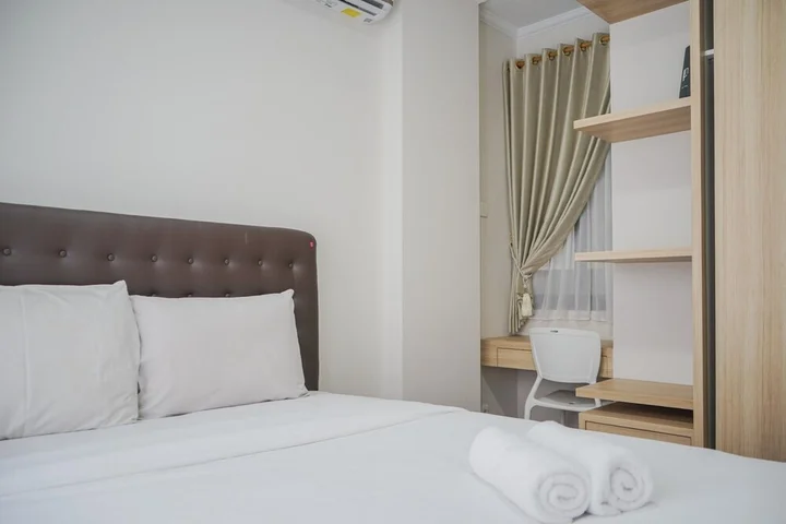 Legok: Warm and Simple 1BR at Asatti Apartment