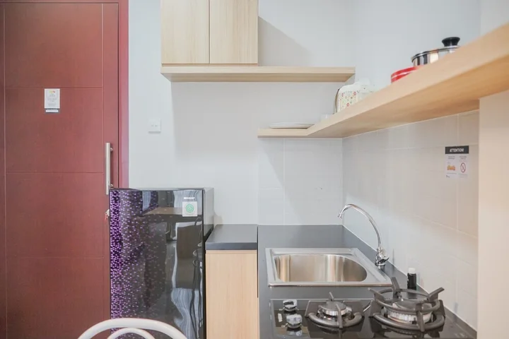 Legok: Warm and Simple 1BR at Asatti Apartment