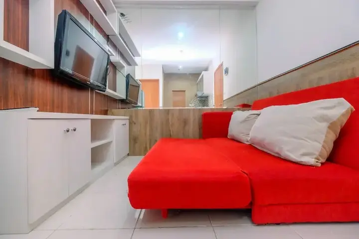 Джакарта: Minimalist & Comfy 2BR @ Titanium Square Apartment