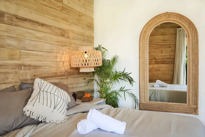 Керобокан: Fabulous 3BR Boho-chic Style, Umalas With Staff