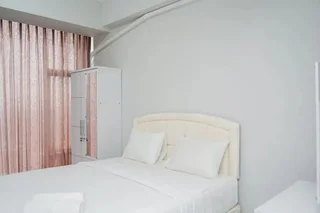 Legok: Fully Furnished Studio with Comfort Design Majestic Point Serpong Apartment