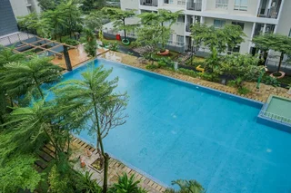 Legok: Cozy and Luxury 1BR Apartment at Scientia Residence