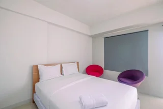 Депок: Chic and Cozy Studio Park View Condominium Apartment