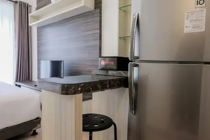Legok: Fully Parquette City View Studio Apartment @ M-Town Residence