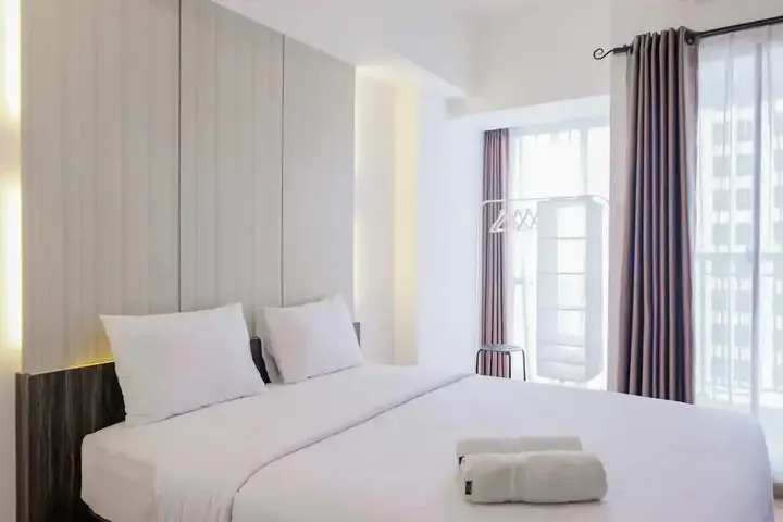 Fully Parquette City View Studio Apartment @ M-Town Residence — фото 5
