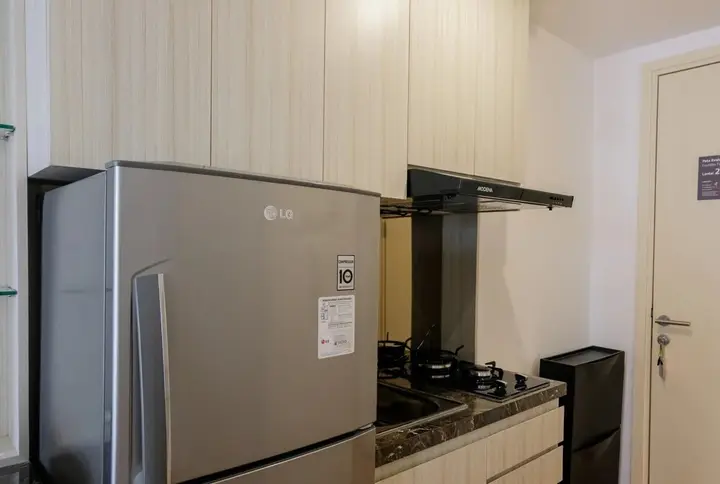 Legok: Fully Parquette City View Studio Apartment @ M-Town Residence