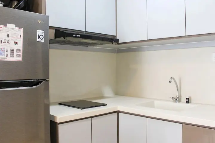Legok: New Furnished with City View 2BR Apartment M-Town Residence