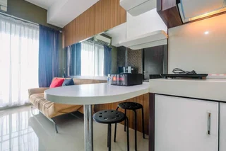 Legok: Comfy and Minimalist 1BR Apartment at Atria Residence