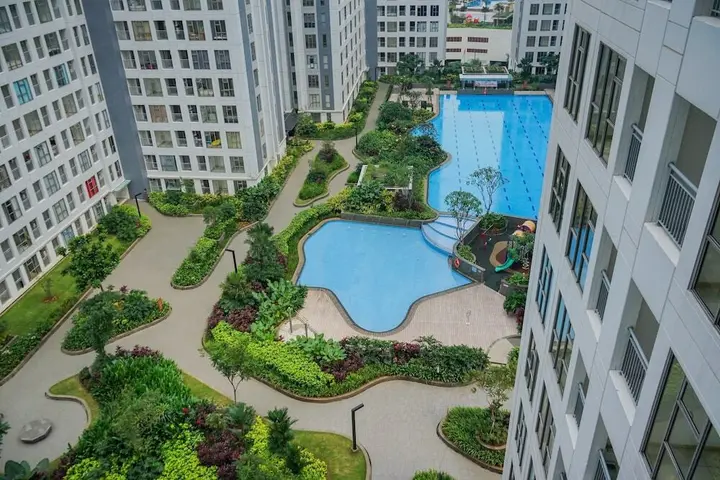 Legok: New Furnished with Cozy Stay Studio @ M-Town Residence Apartment